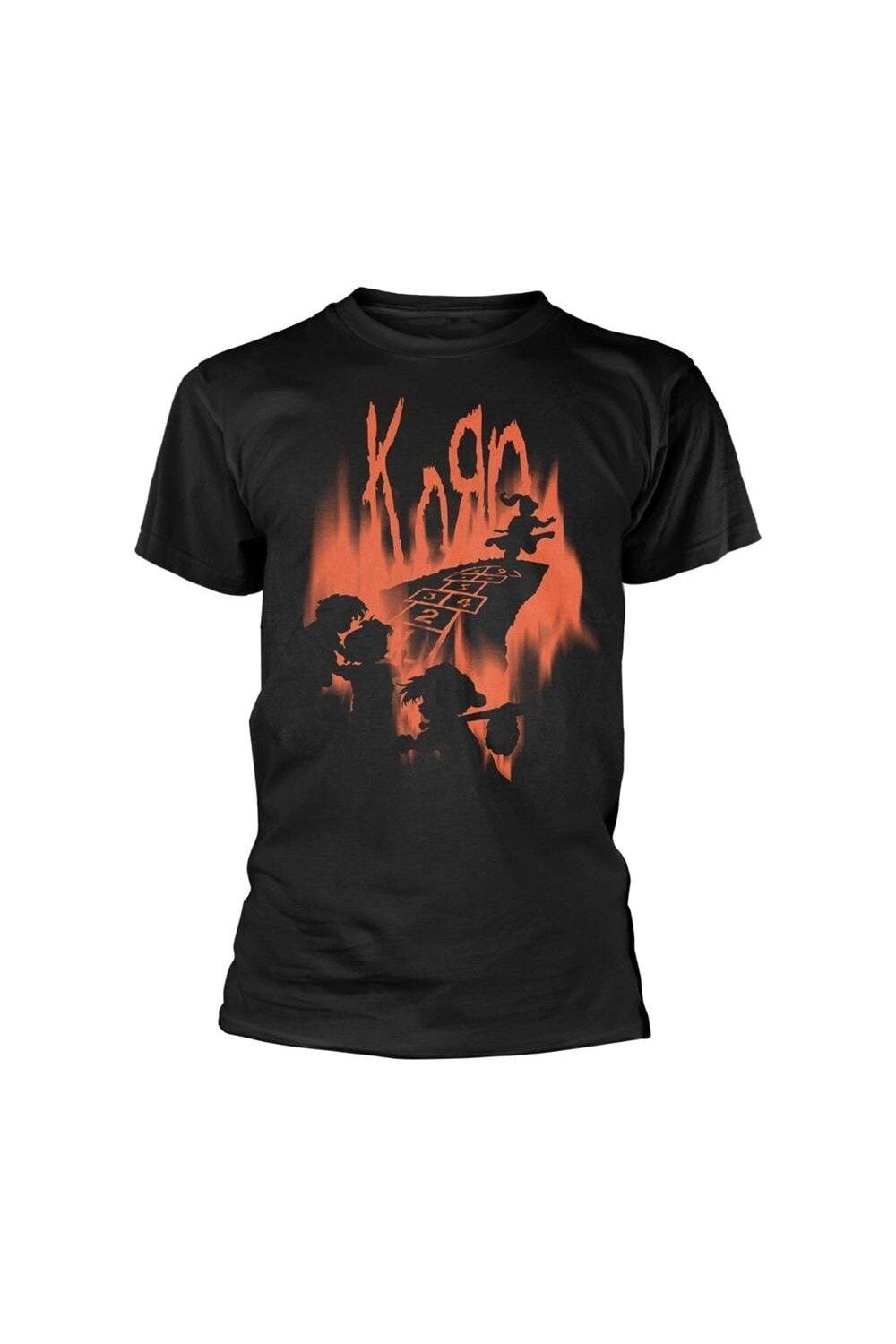 

Футболка Hopscotch Flames Korn, черный