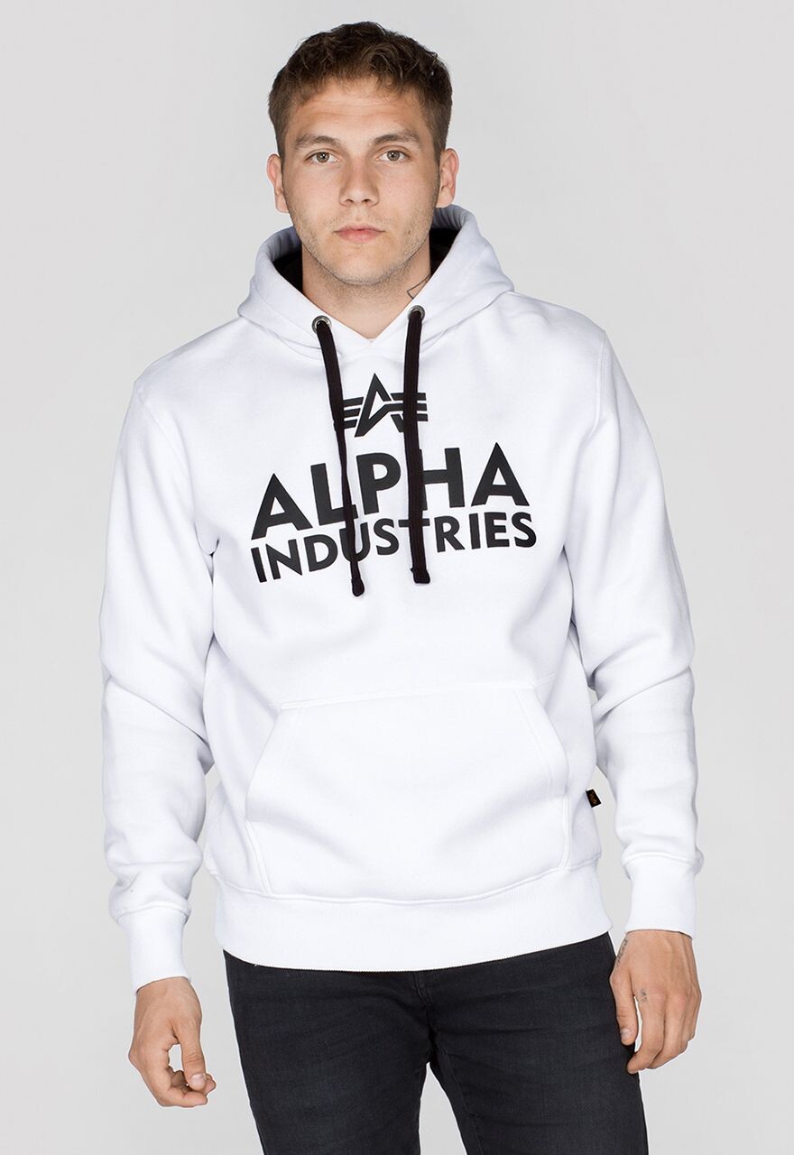 

Толстовка Alpha Industries Hoodie Foam Print Hoody, черный