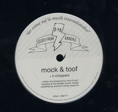 

Виниловая пластинка Mock & Toof - K-Choppers