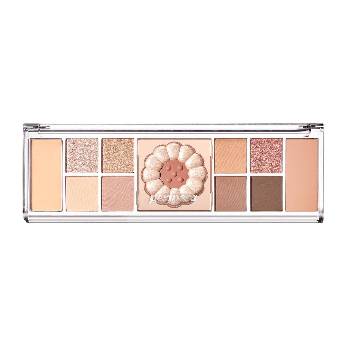 

Peripera, All Take Mood Like Palette 03 Honey Brown, тени для век
