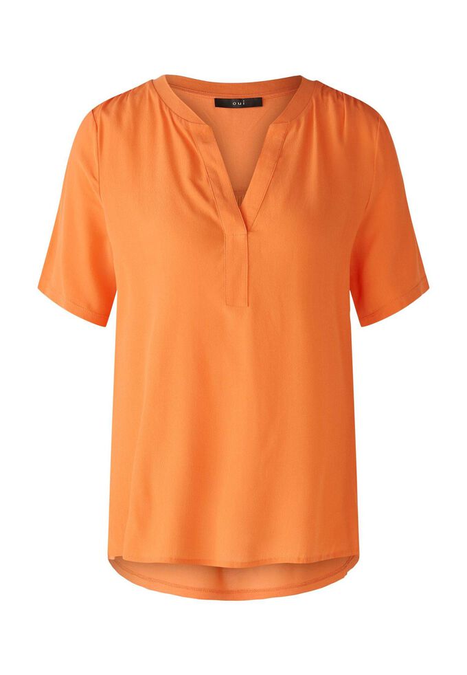 Блузка-Рубашка Oui, оранжевый