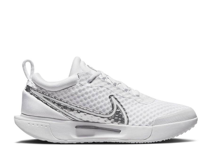 

Кроссовки Nike Wmns NikeCourt Zoom Pro, белый/металлик/серебряный