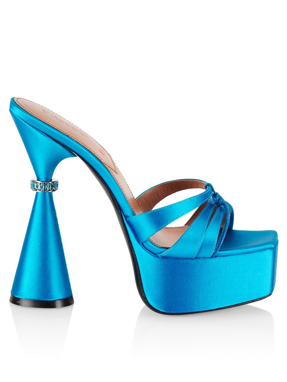 

Атласные мюли на платформе Sienna D'Accori