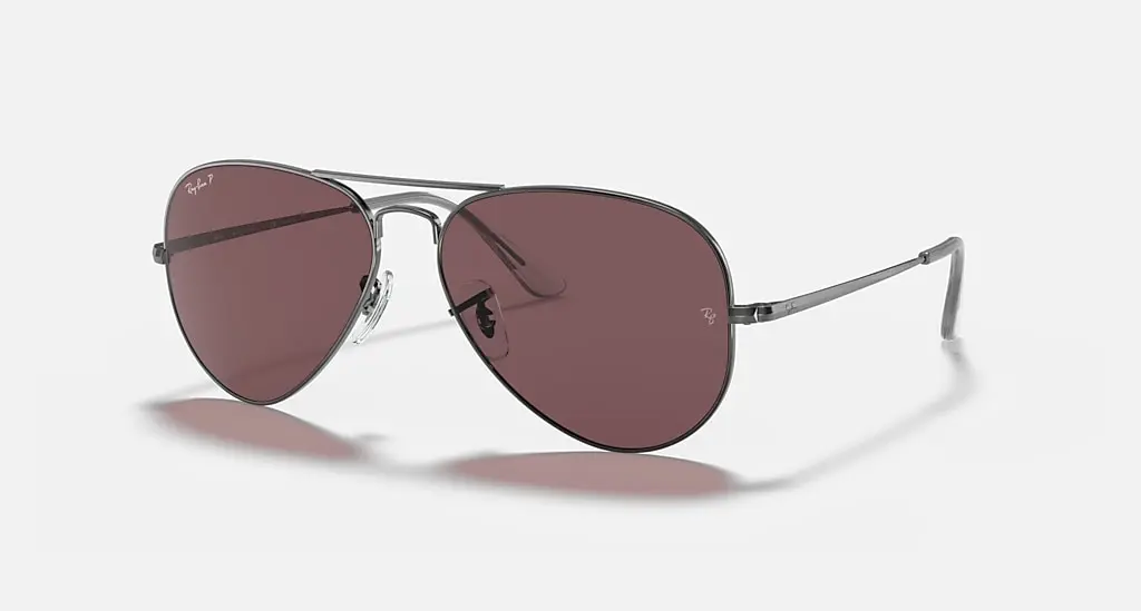 

Солнцезащитные очки Ray-Ban AVIATOR METAL II, фиолетовый