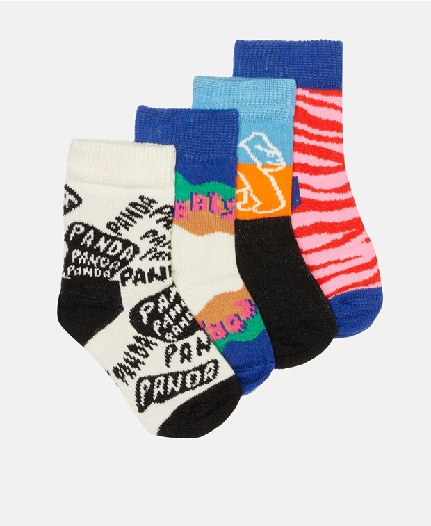 

Носки органик, 4 шт. Happy Socks, черный