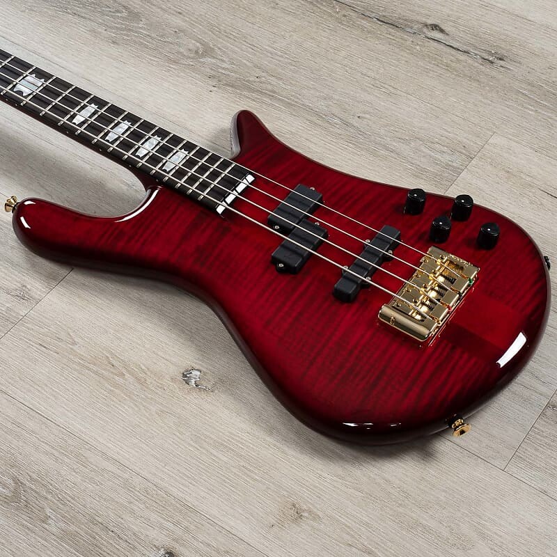 

Басс гитара Spector Euro 4 LT 4-String Bass, Bartolini / Darkglass, Red Fade Gloss