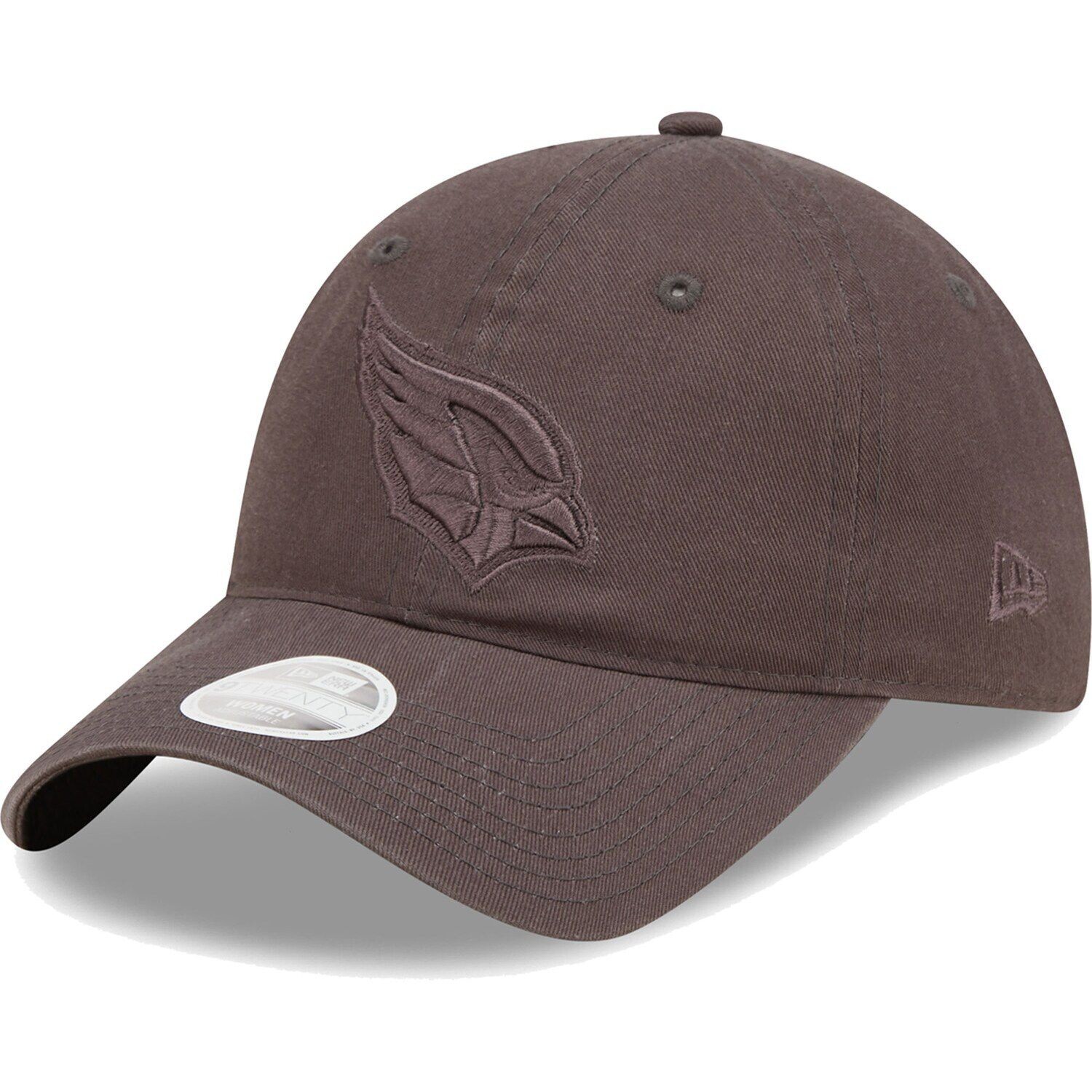 

Женская регулируемая шляпа New Era Graphite Arizona Cardinals Core Classic 2.0 Tone 9TWENTY New Era