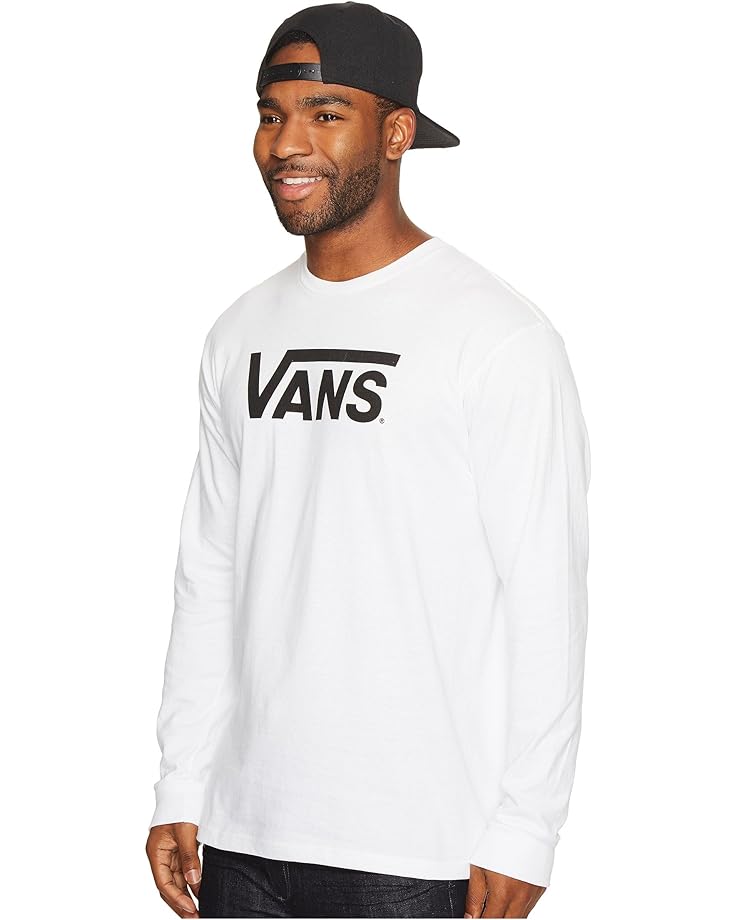 

Футболка Vans Vans Classic L/S Tee, цвет White/Black