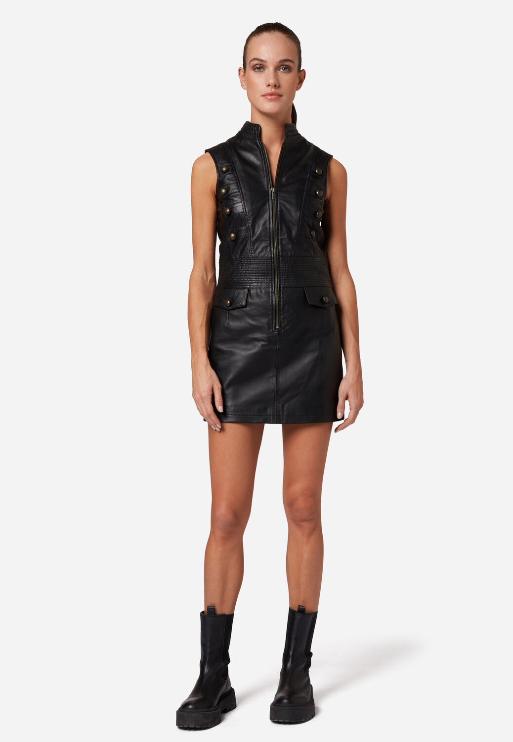 

Платье Ricano Leder Gotik, черный