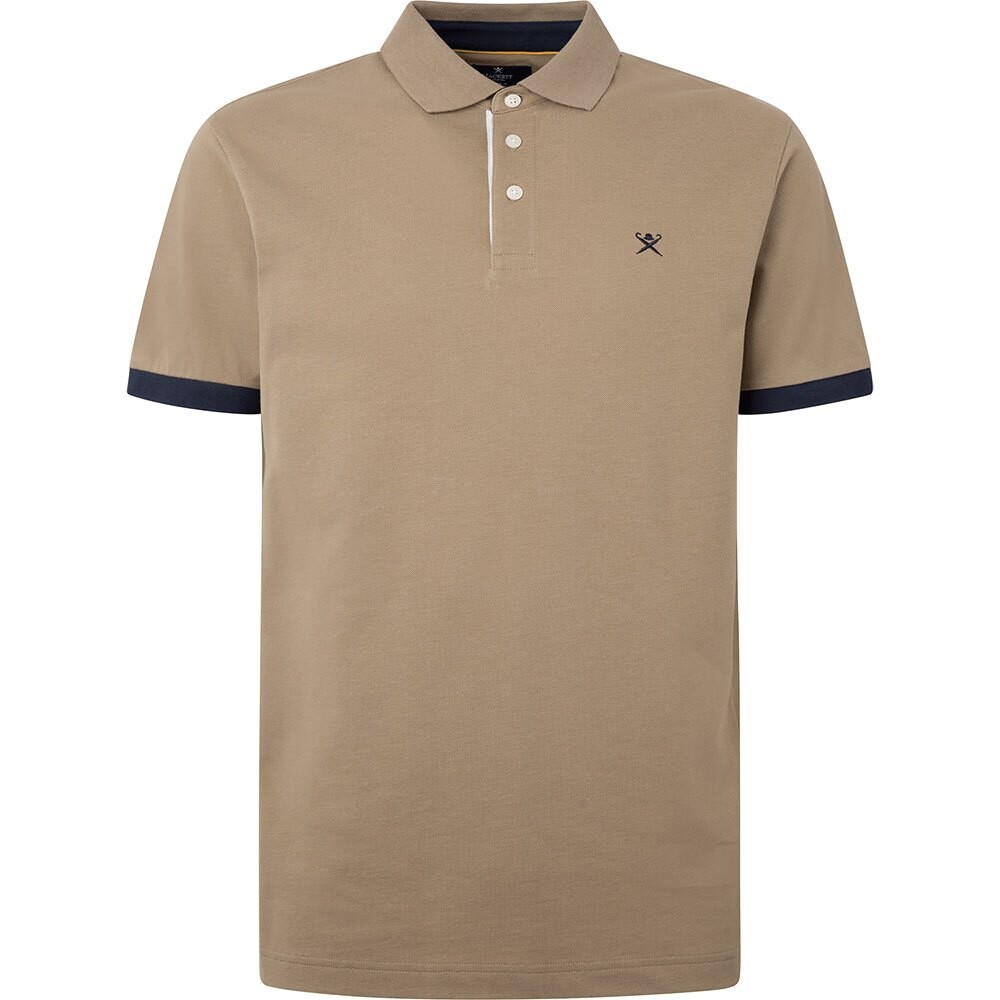 

Поло с коротким рукавом Hackett Stripe Placket, бежевый
