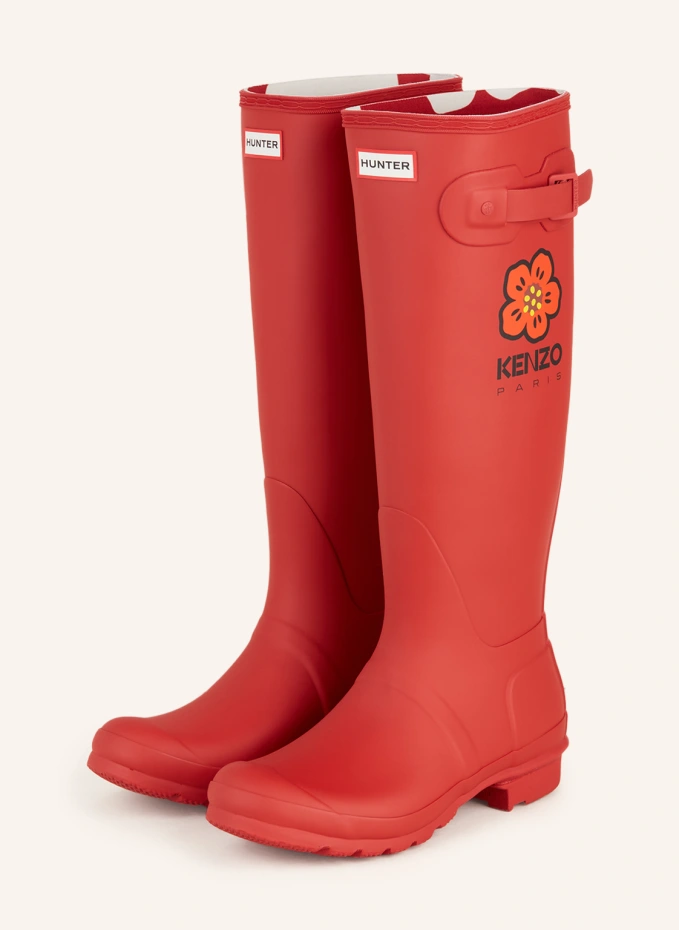 

Резиновые сапоги wellington Kenzo, красный
