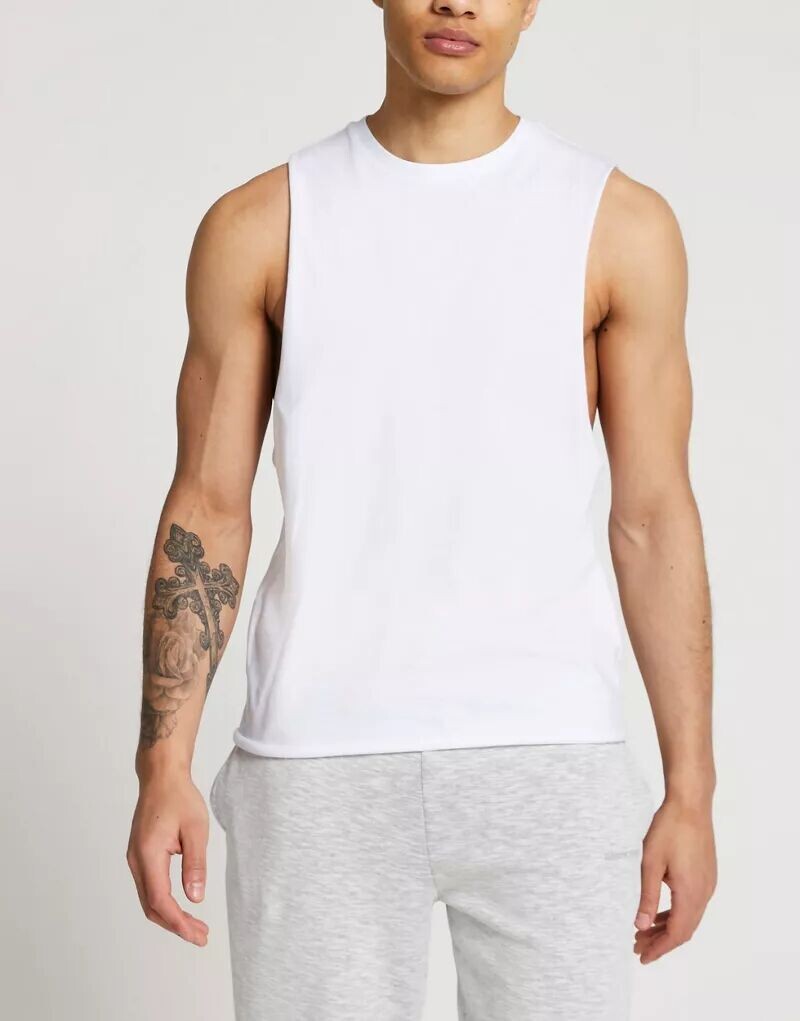 

Белая майка River Island