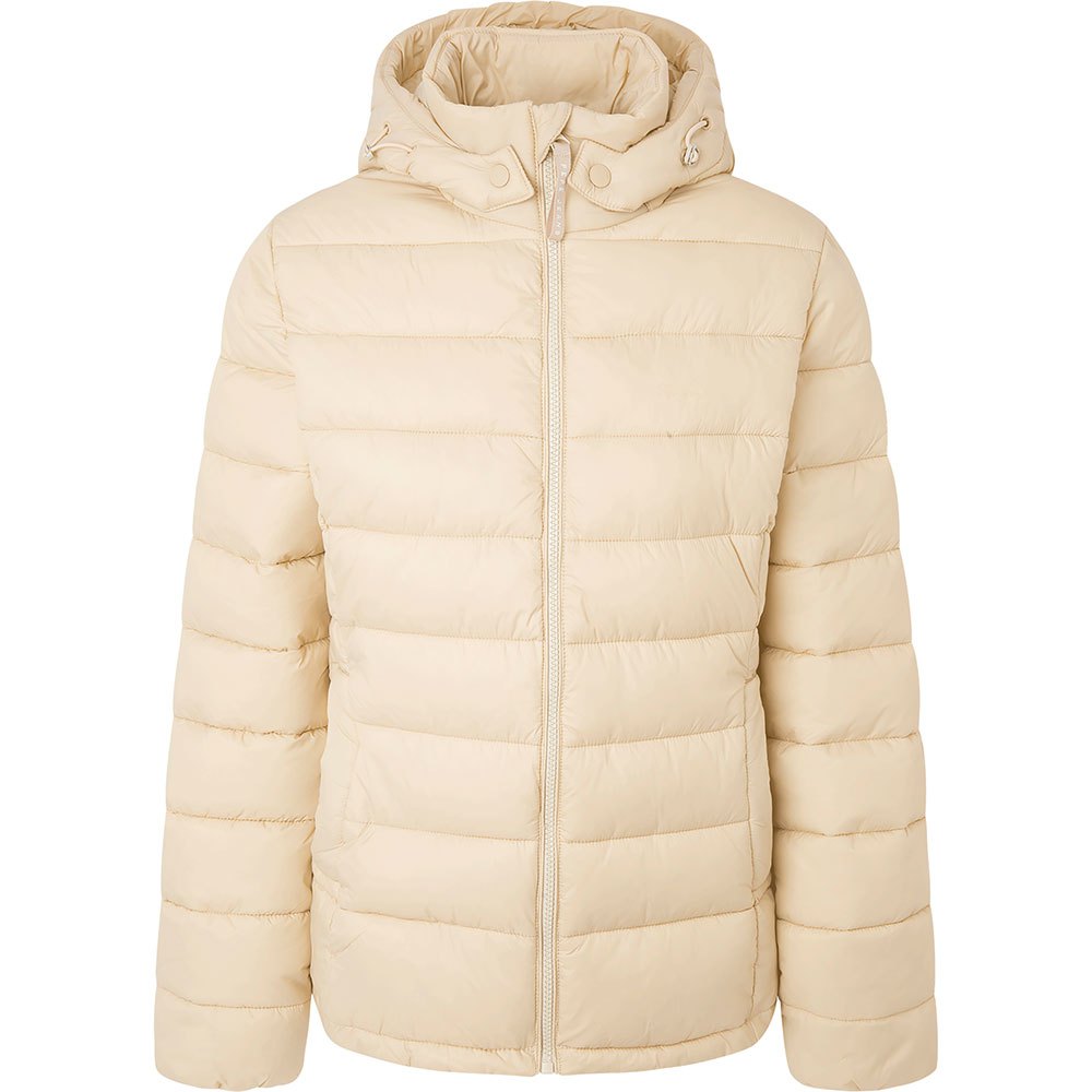 

Куртка Pepe Jeans Maddie Short Puffer, бежевый