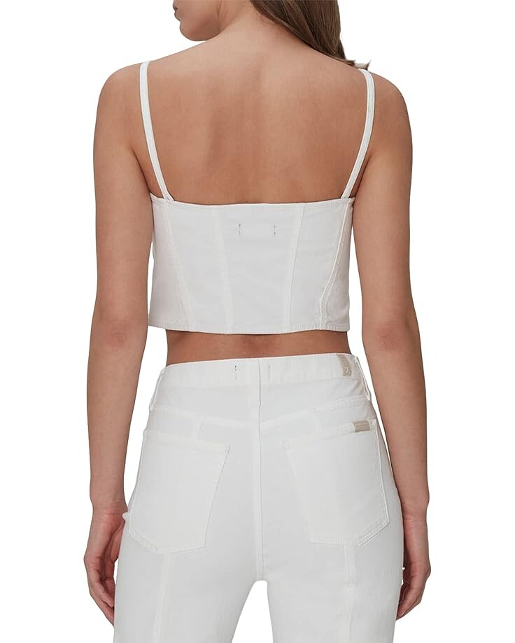 

Топ 7 For All Mankind Bustier Tank Top, белый