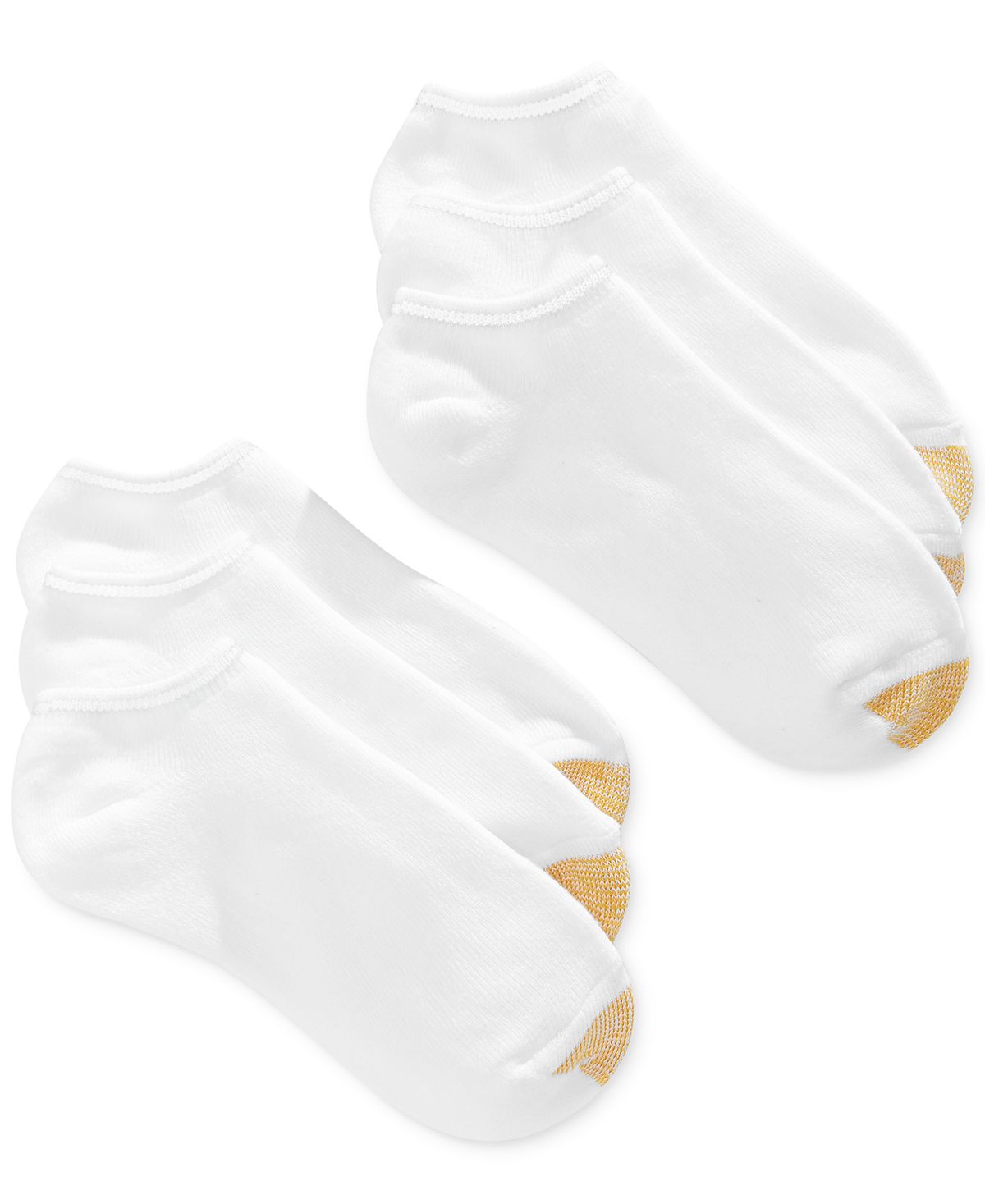 женские повседневные носки с подушечкой до щиколотки 6 пар также доступны в расширенных размерах gold toe Женские повседневные носки с подушечкой до щиколотки (6 пар), также доступны в расширенных размерах Gold Toe, белый