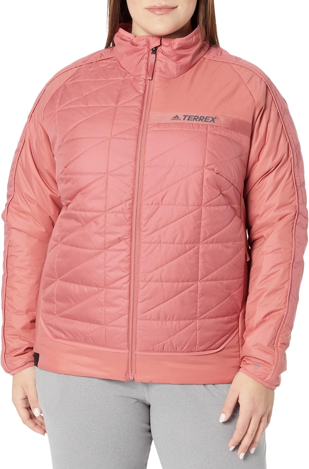 

Мульти-утепленная куртка Terrex больших размеров adidas, цвет Wonder Red