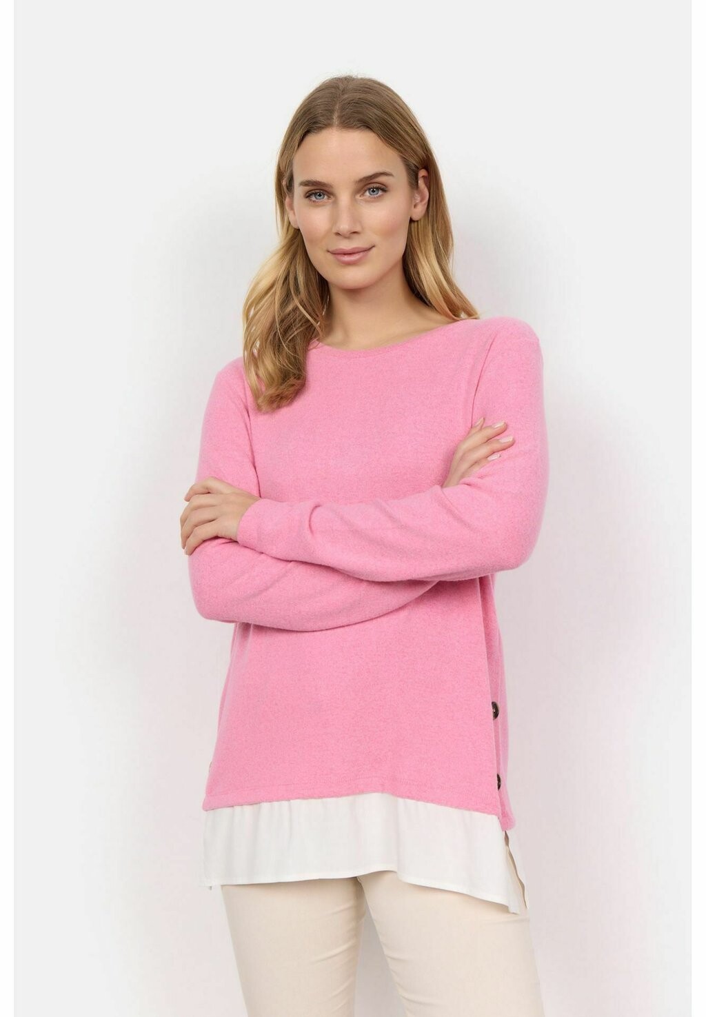 

Свитер Biara Soyaconcept, цвет pink melange