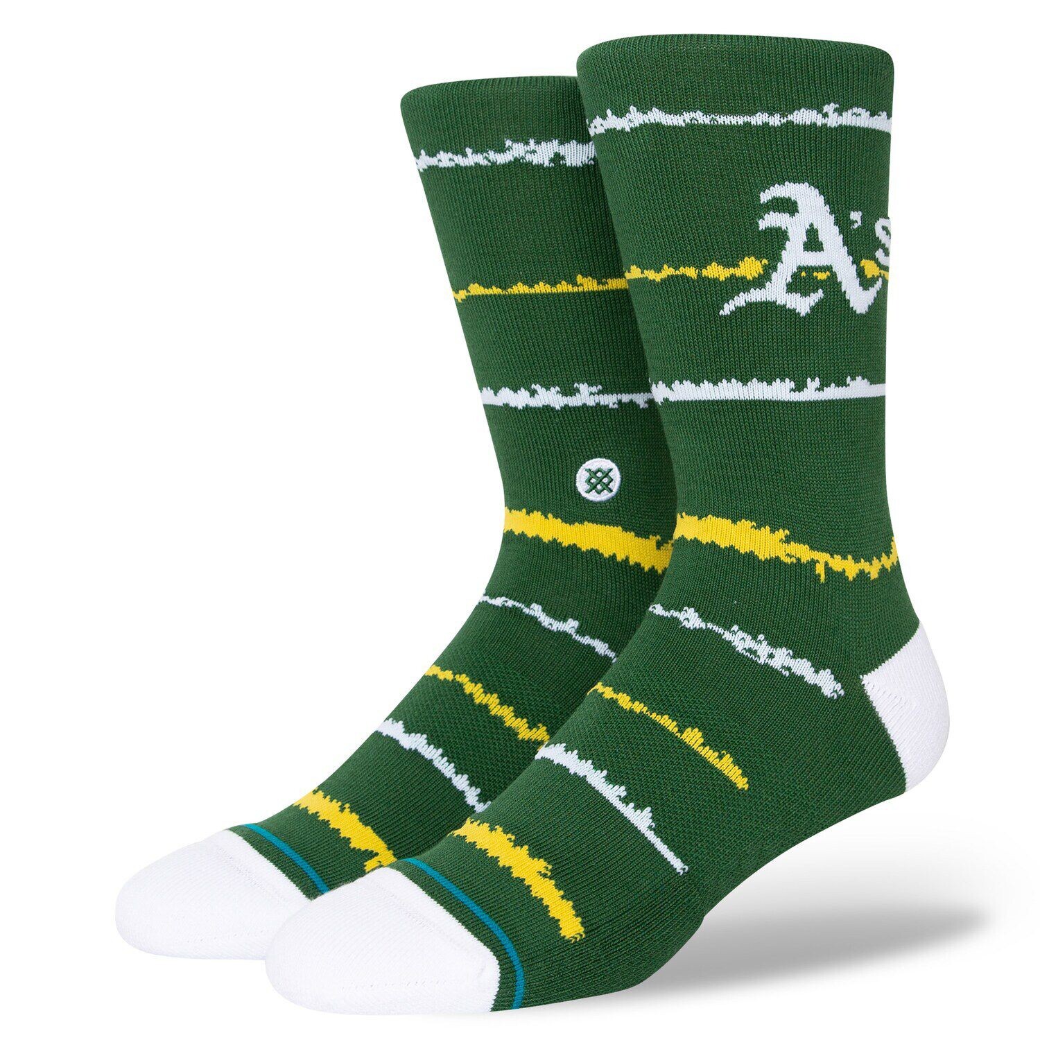 

Мужские носки Stance Oakland Athletics Chalk Crew