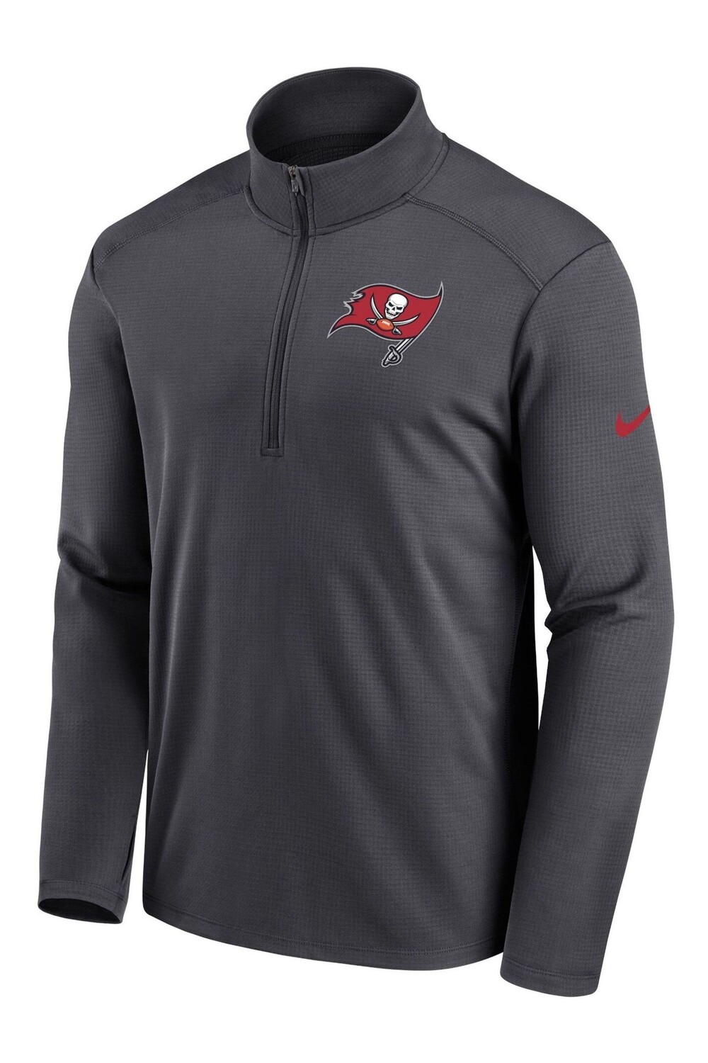 

Короткая худи на молнии с логотипом Fanatics Tampa Bay Pacer Nike Nike, серый