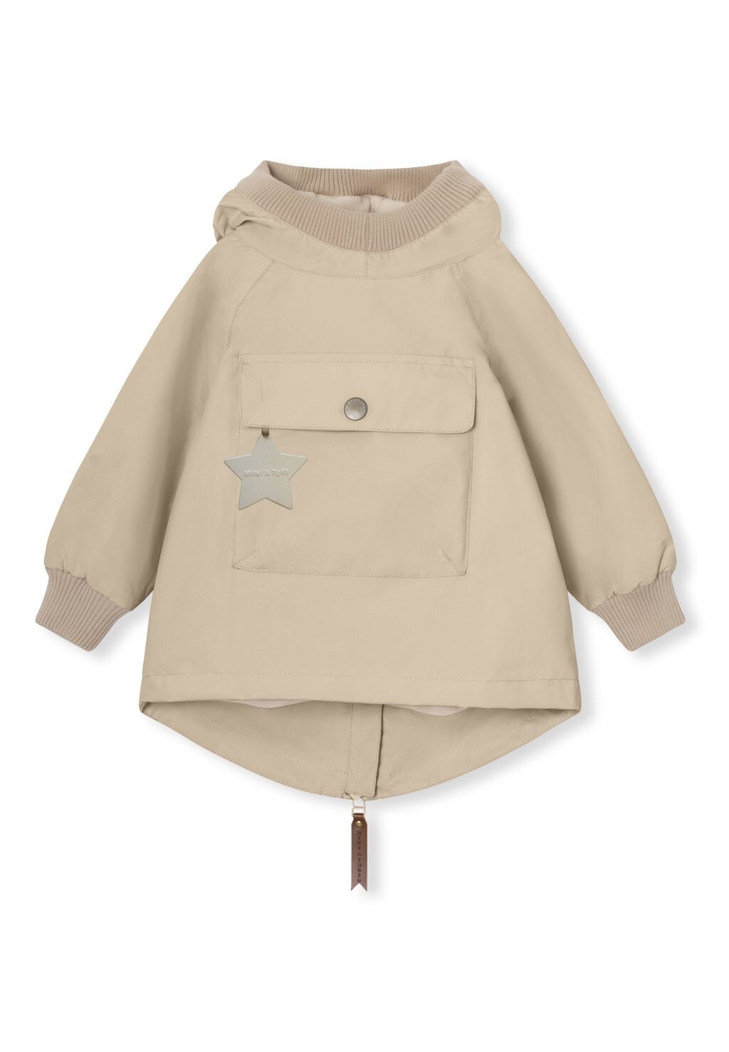 

Куртка межсезонная Babyvito Spring Anorac Unisex MINI A TURE, цвет sesame