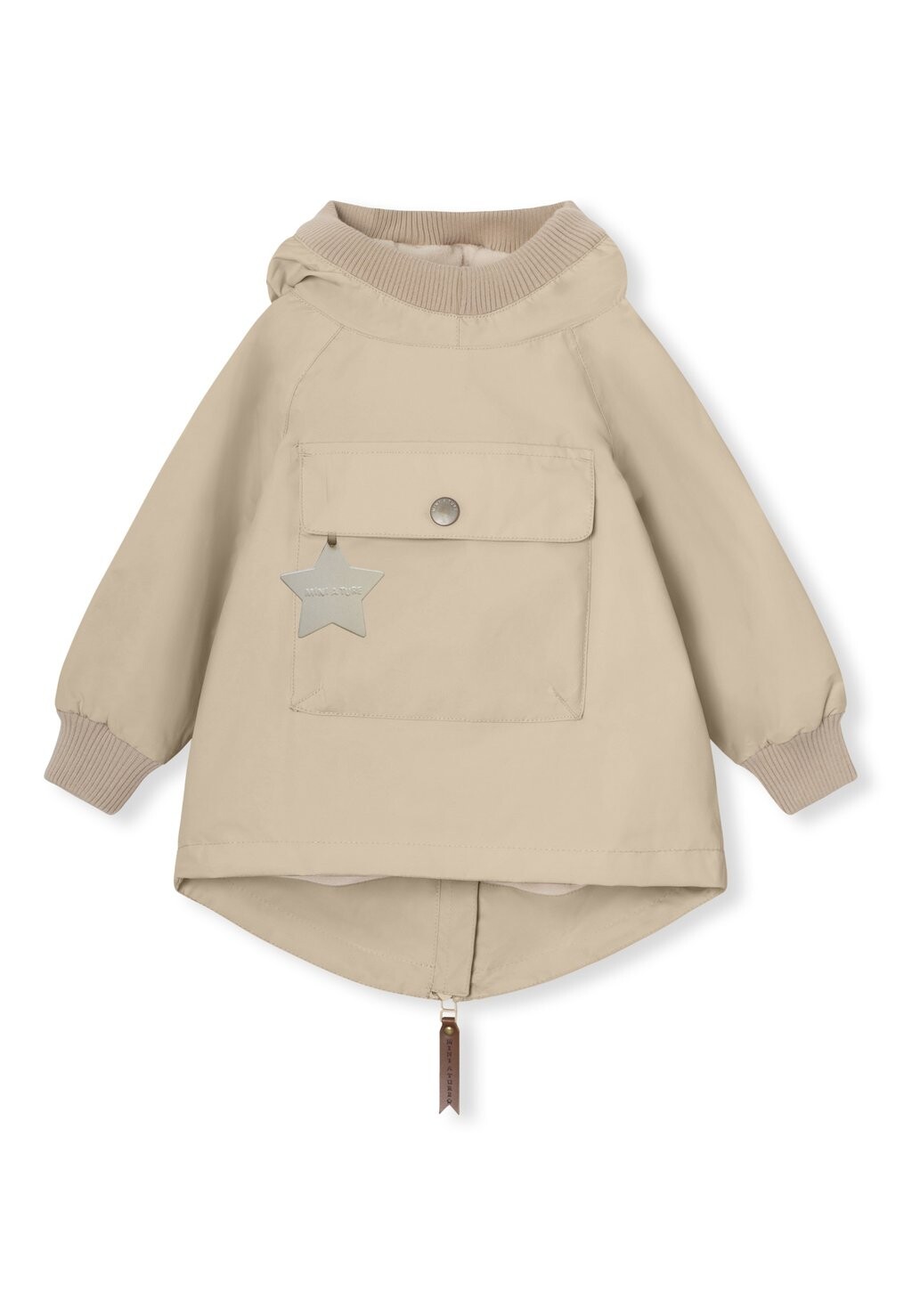 Куртка межсезонная Babyvito Spring Anorac Unisex MINI A TURE, цвет sesame дождевик julien unisex mini a ture цвет ash rose