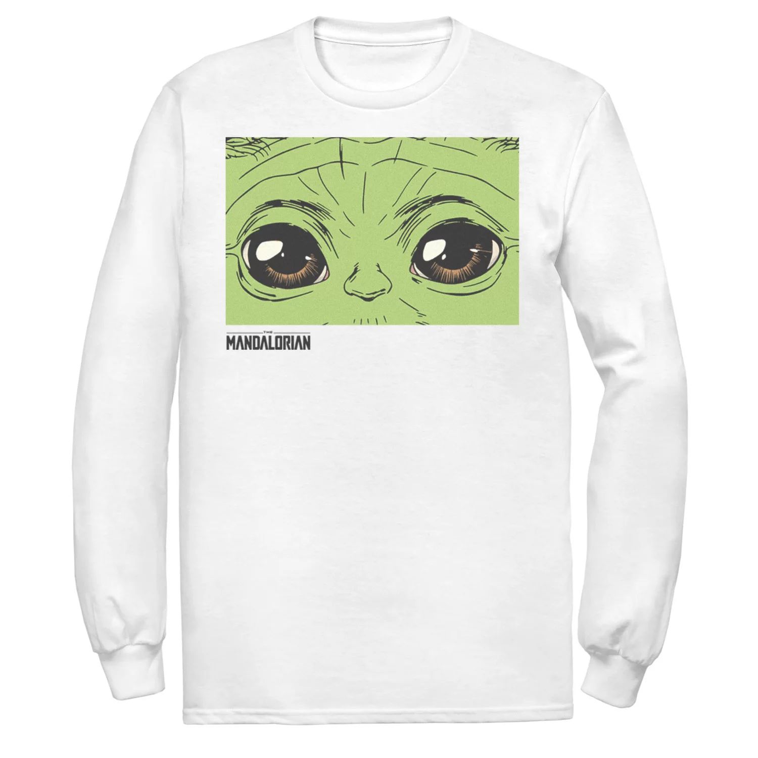 Мужская футболка со вставками «Звездные войны» «Мандалорские глаза ребенка» Star Wars