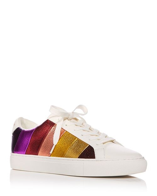 

Женские низкие кроссовки на шнуровке WONKA x Kurt Geiger в полоску KURT GEIGER LONDON, цвет Multi
