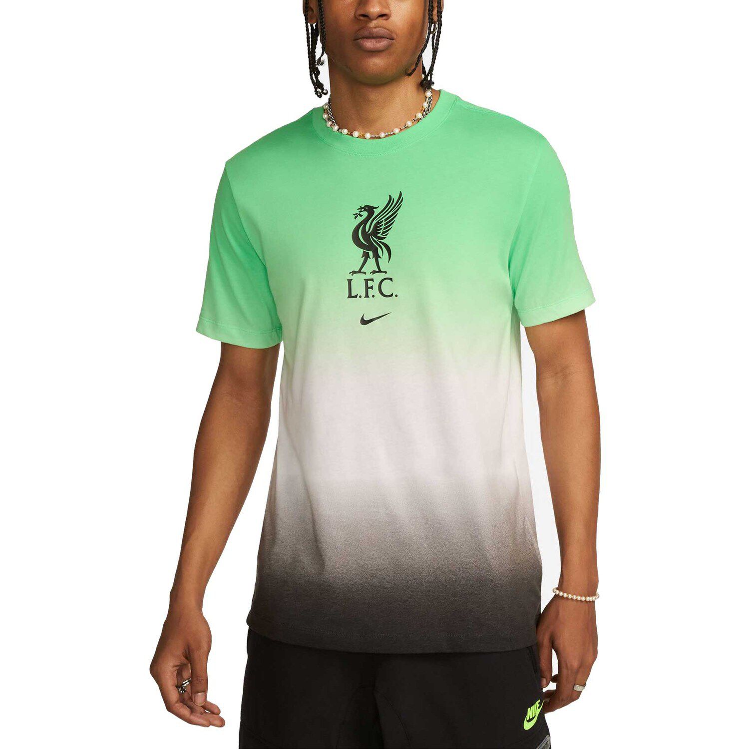 Мужская белая футболка Liverpool Crest Nike