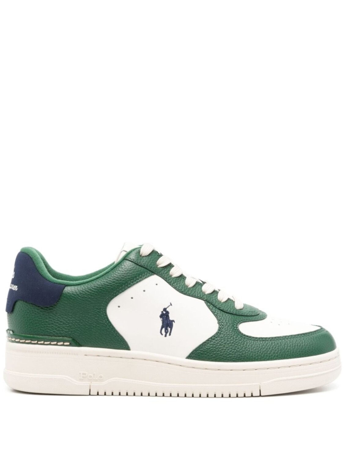 

Polo Ralph Lauren кроссовки кожаные Masters, зеленый
