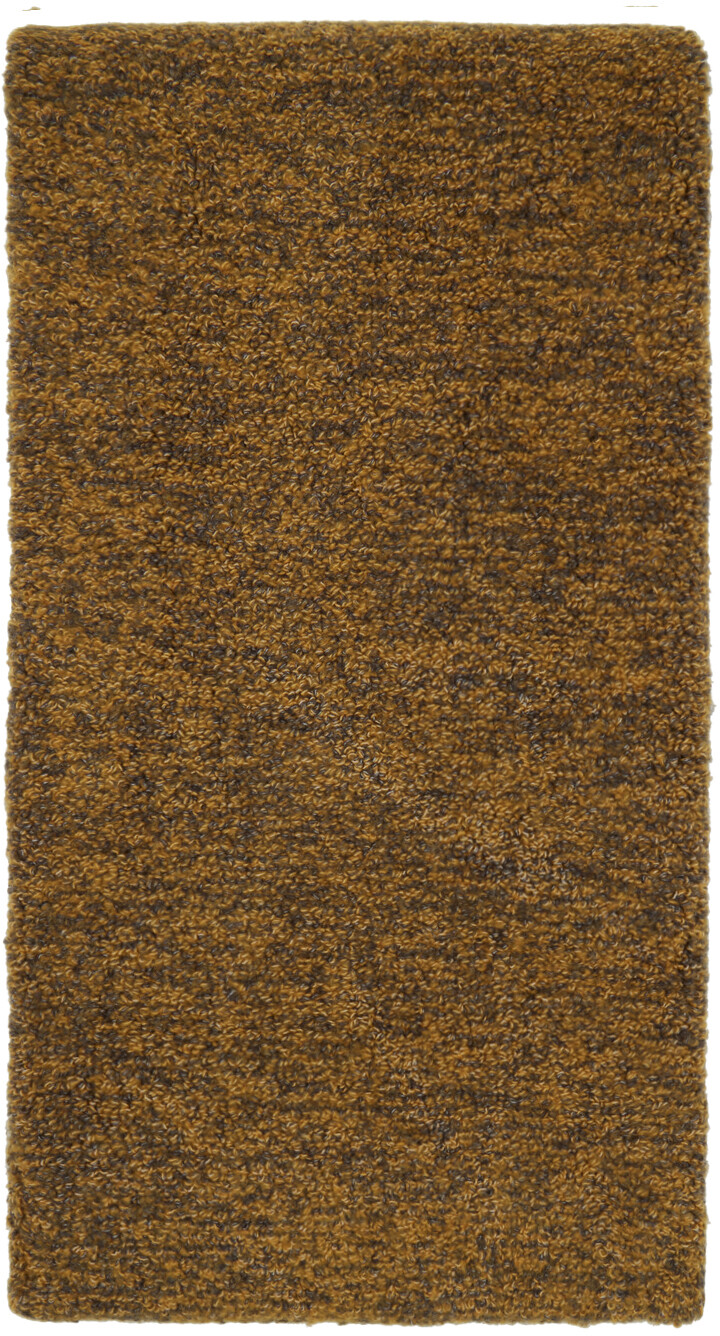

Желто-серый шарф Bigtowel Isa Boulder