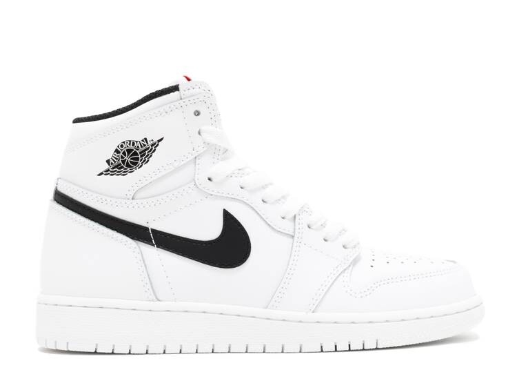 

Кроссовки AIR JORDAN 1 RETRO HIGH OG BG 'YIN YANG', белый