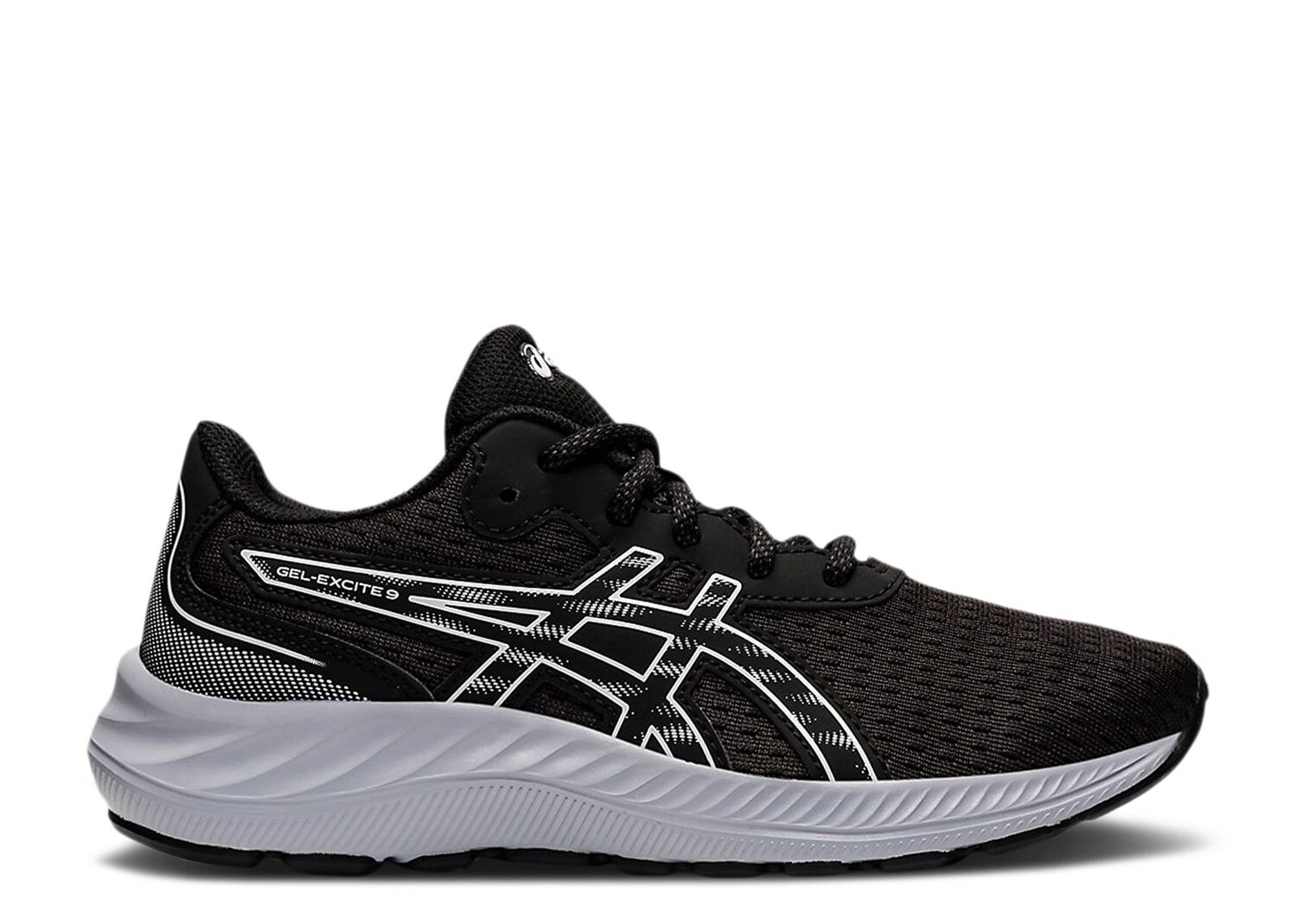 

Кроссовки ASICS Gel Excite 9 Gs 'Black White', черный