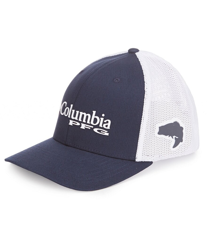 

Кепка дальнобойщика с сетчатым логотипом Columbia PFG, синий