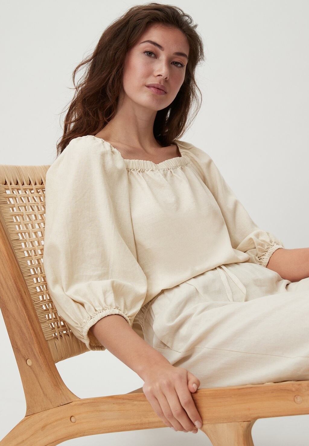 

Блуза comma casual identity, песочный