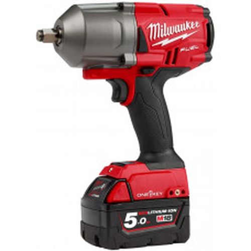 аккумуляторный ударный гайковерт milwaukee m18 fhiwf12 502x 5 а·ч Аккумуляторный гайковерт Milwaukee M18 ONEFHIWF12-502X