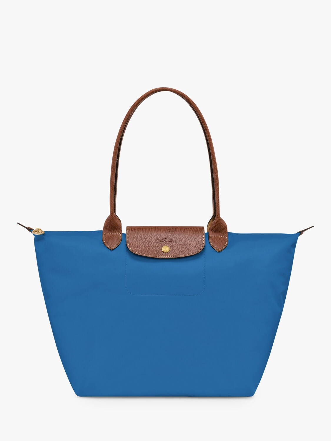 

Большая сумка через плечо Longchamp Le Pliage Original, кобальт
