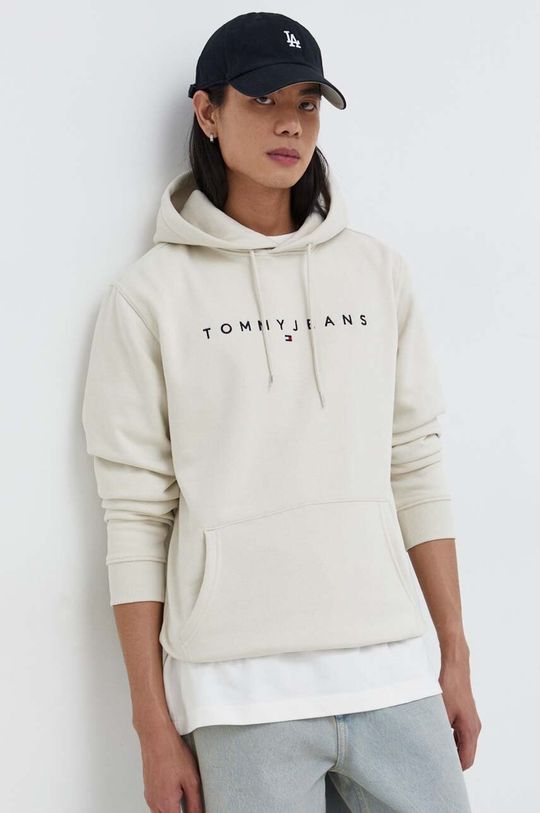 

Толстовка с капюшоном Tommy Jeans, бежевый