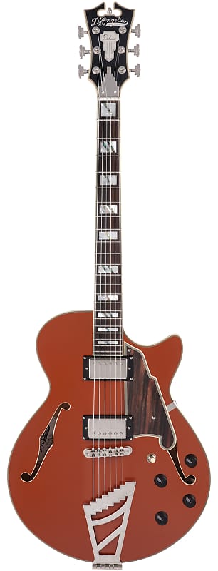 Электрогитара D'Angelico Deluxe SS Limited Edition Semi-hollowbody Electric Guitar - Rust