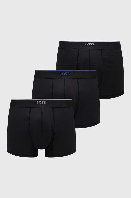 

Комплект из трех боксеров BOSS Boss, черный