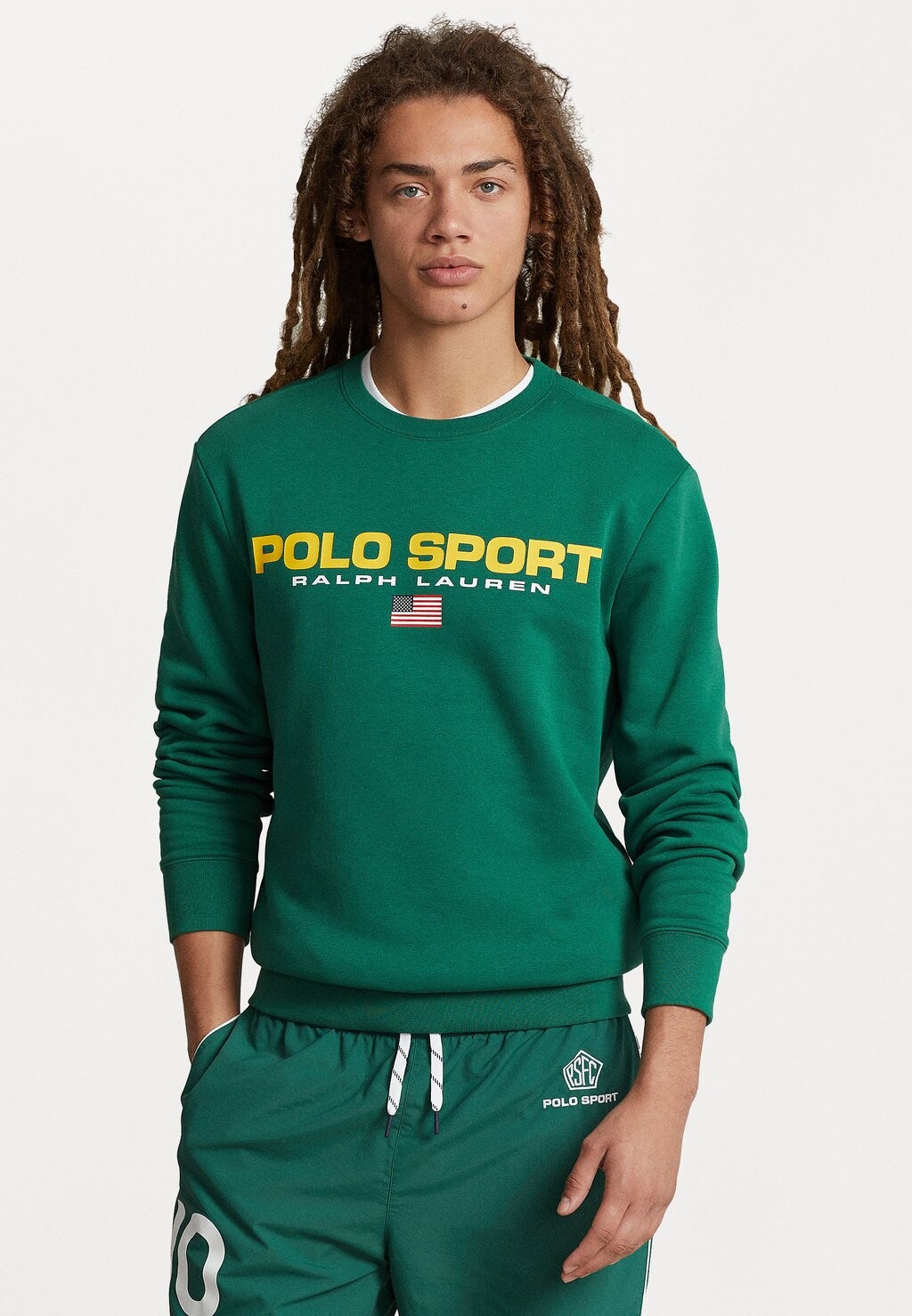 

Толстовка ДЛИННЫЙ РУКАВ Ralph Lauren, келли зеленый