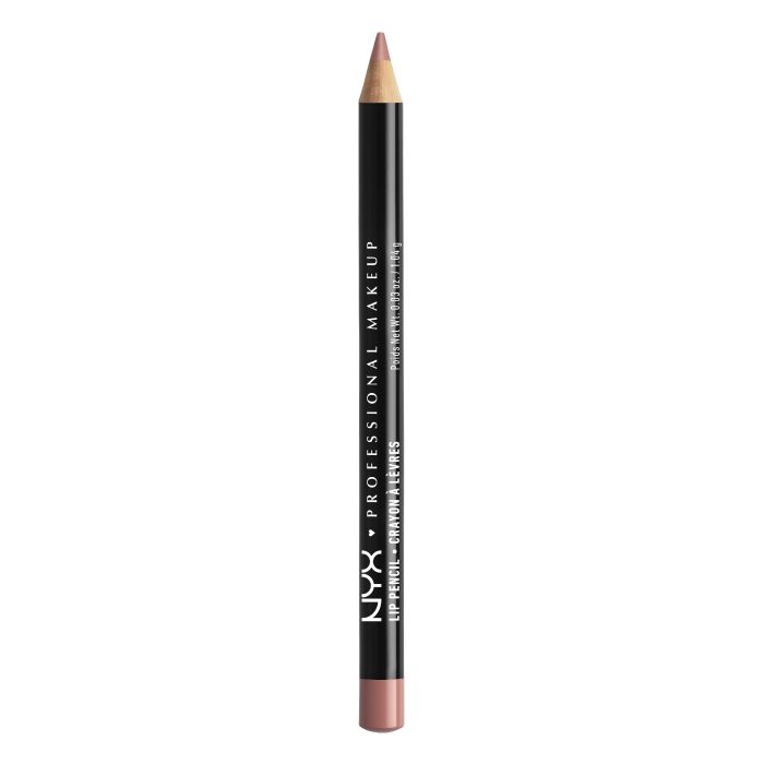 Карандаш для губ Slim Lápiz de Labios Nyx Professional Make Up, Nude Pink карандаш для губ nyx professional makeup slim lip pencil 1 г