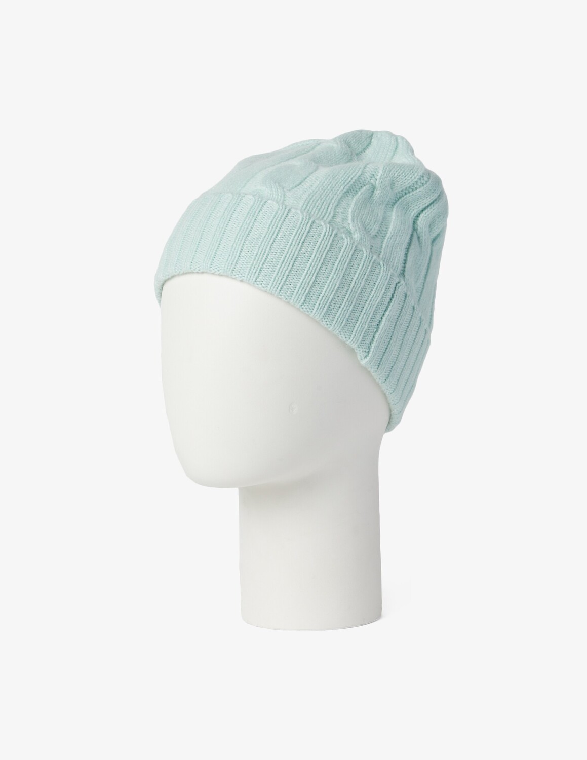 Шапка с косой Pure Cashmere, цвет Embrace Mint 25397