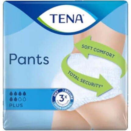 

Трусы Plus Absorbent Underwear Triple Protection Размер S Tena