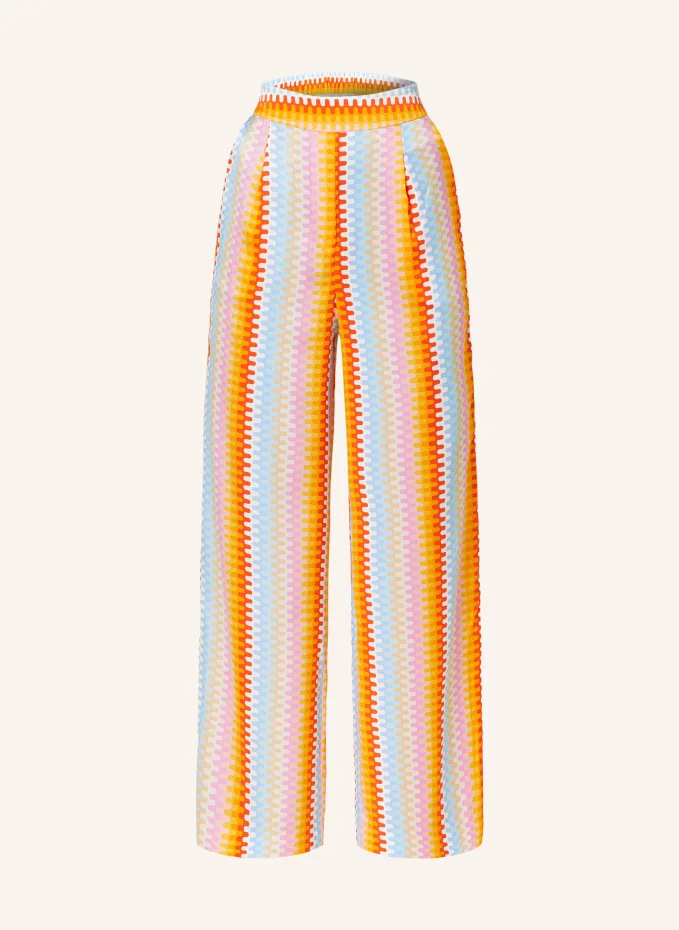 Шелковые брюки Herzen'S Angelegenheit, оранжевый брюки под кожу herzen s angelegenheit серый