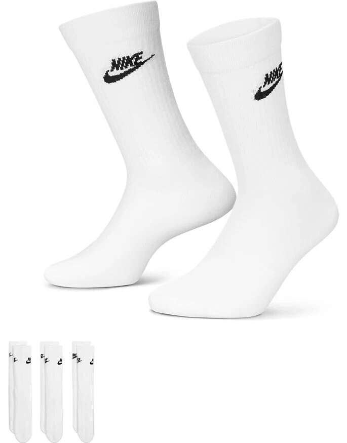 Три пары белых носков Nike Everyday Essential