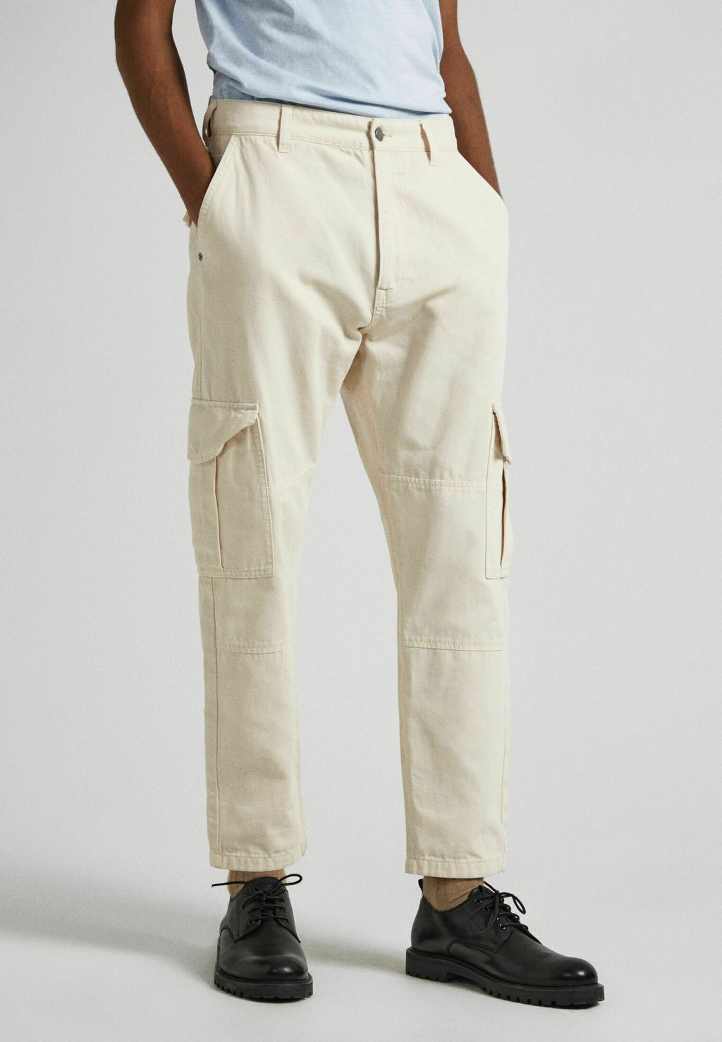 

Брюки карго Nolan Pepe Jeans, цвет ivory white