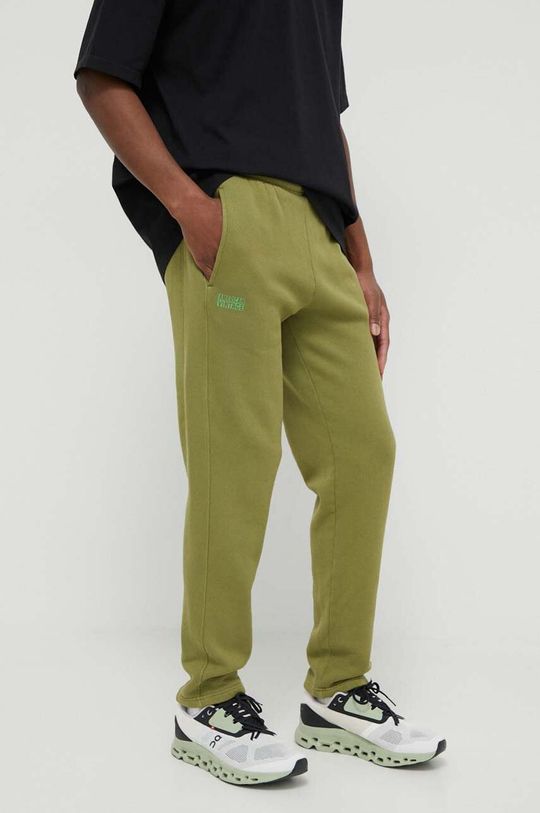 Джоггеры American Vintage, зеленый американские винтажные брюки american vintage синий
