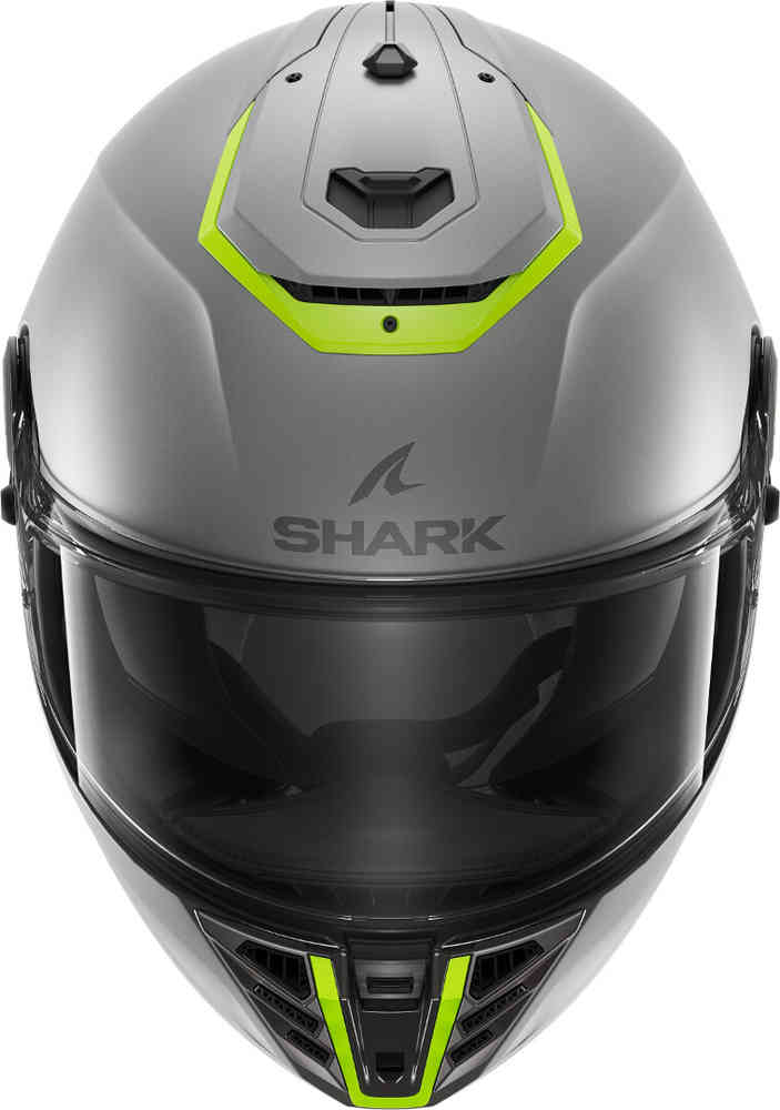 Спартанский шлем RS Blank Shark, серебристый/желтый