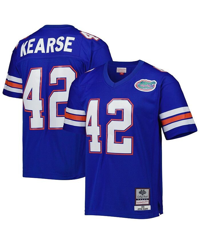 

Мужская майка Jevon Kearse Royal Florida Gators Legacy Mitchell & Ness, синий