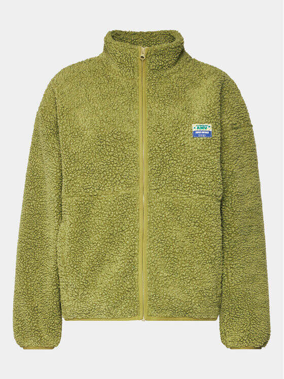 

Флисовая куртка свободного кроя American Vintage, зеленый